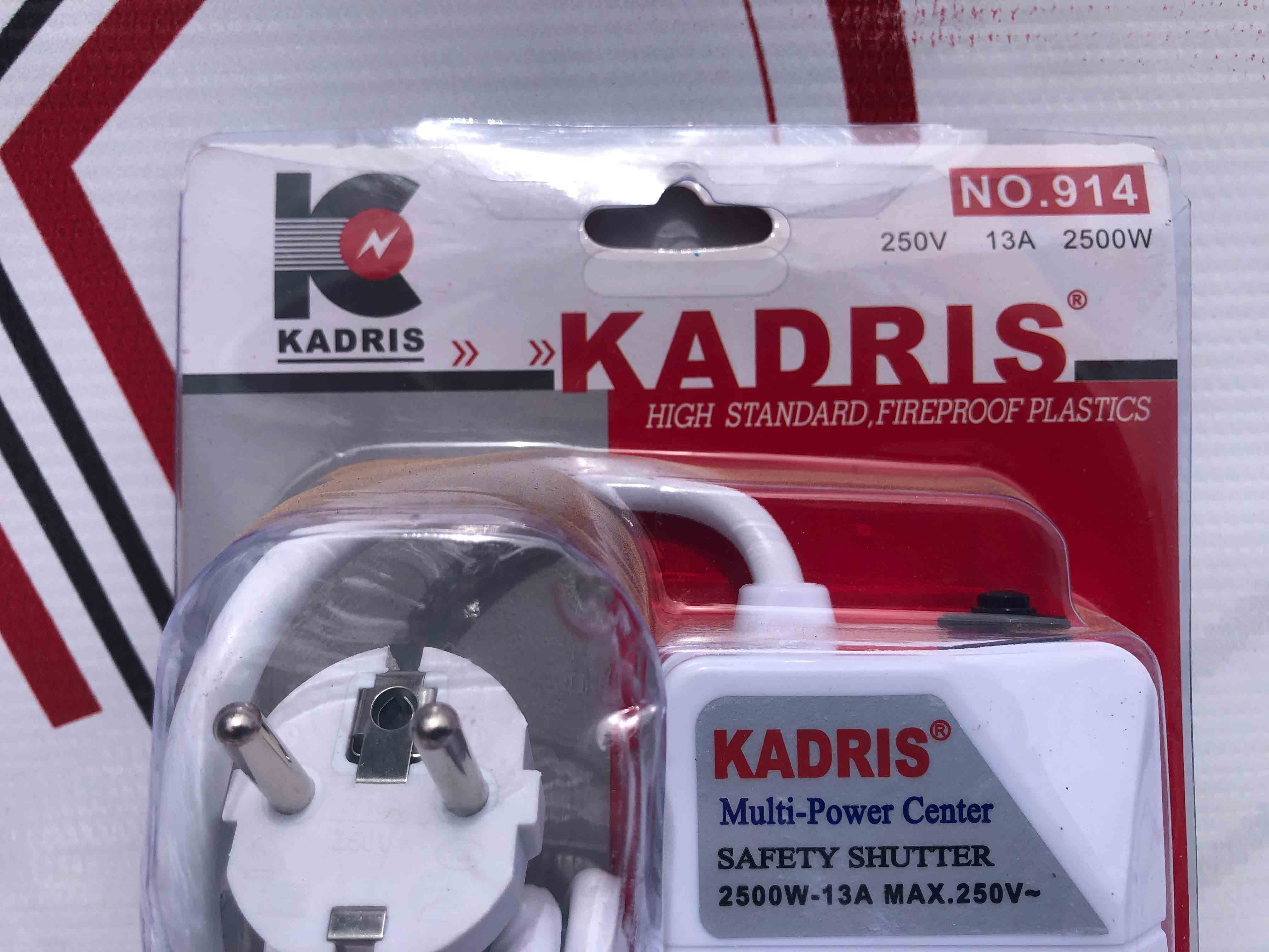 KADRIS MULTSOCKET 3 OUTLET 4