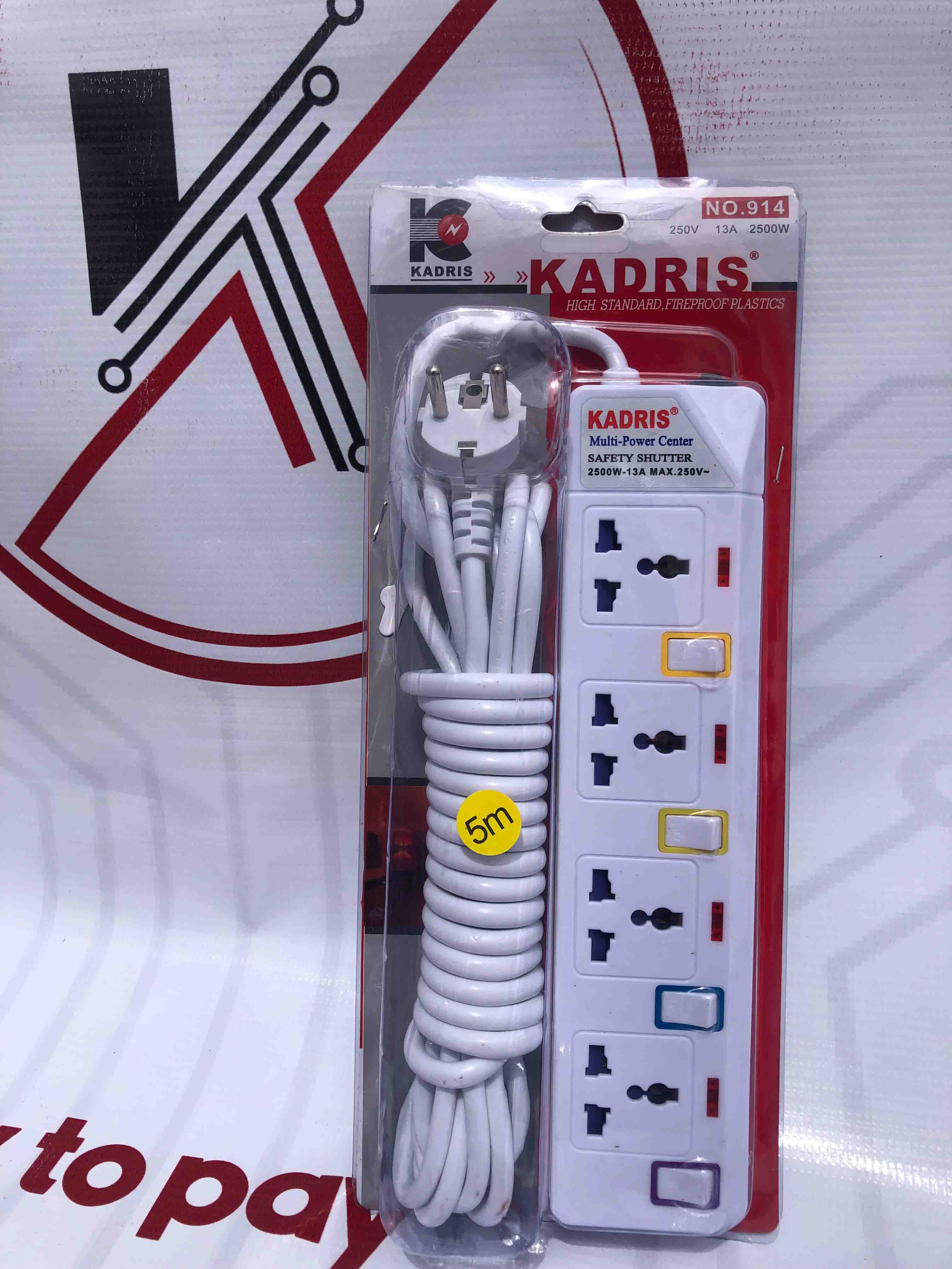 KADRIS MULTSOCKET 4 OUTLET 2