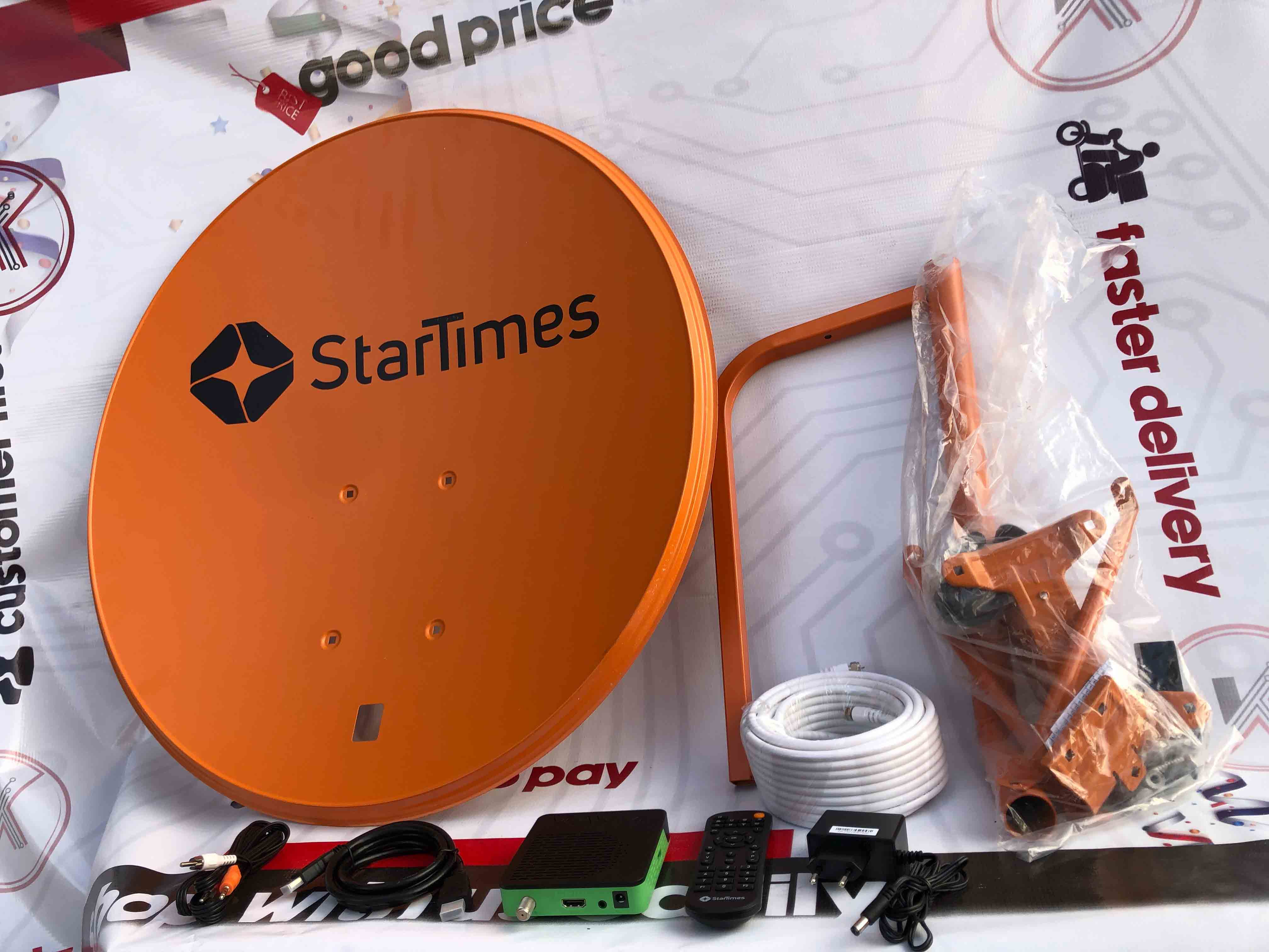STARTIMES DTH DECODERS KIT 3