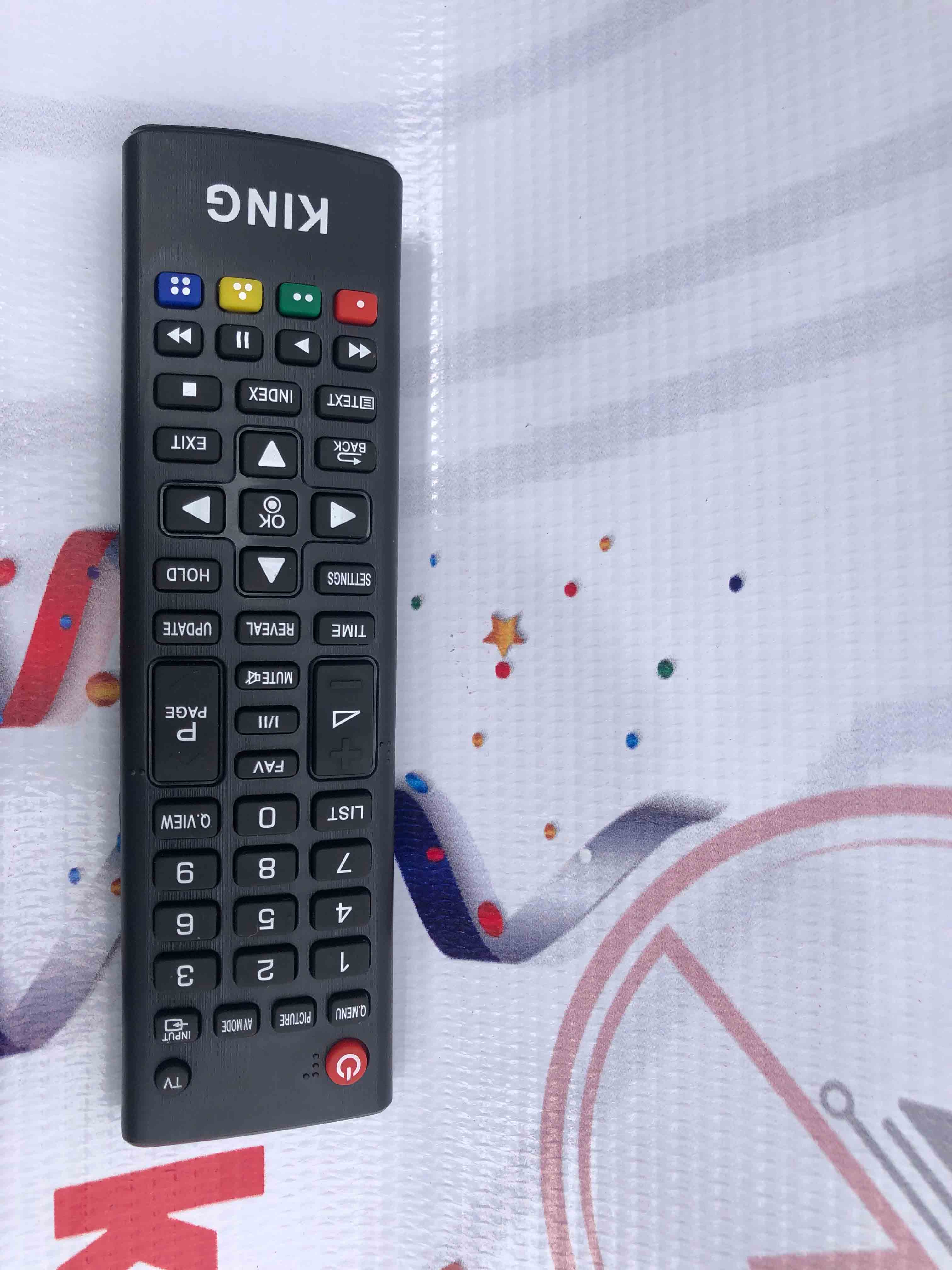 🖥️ Remote Control for KING TV Digital