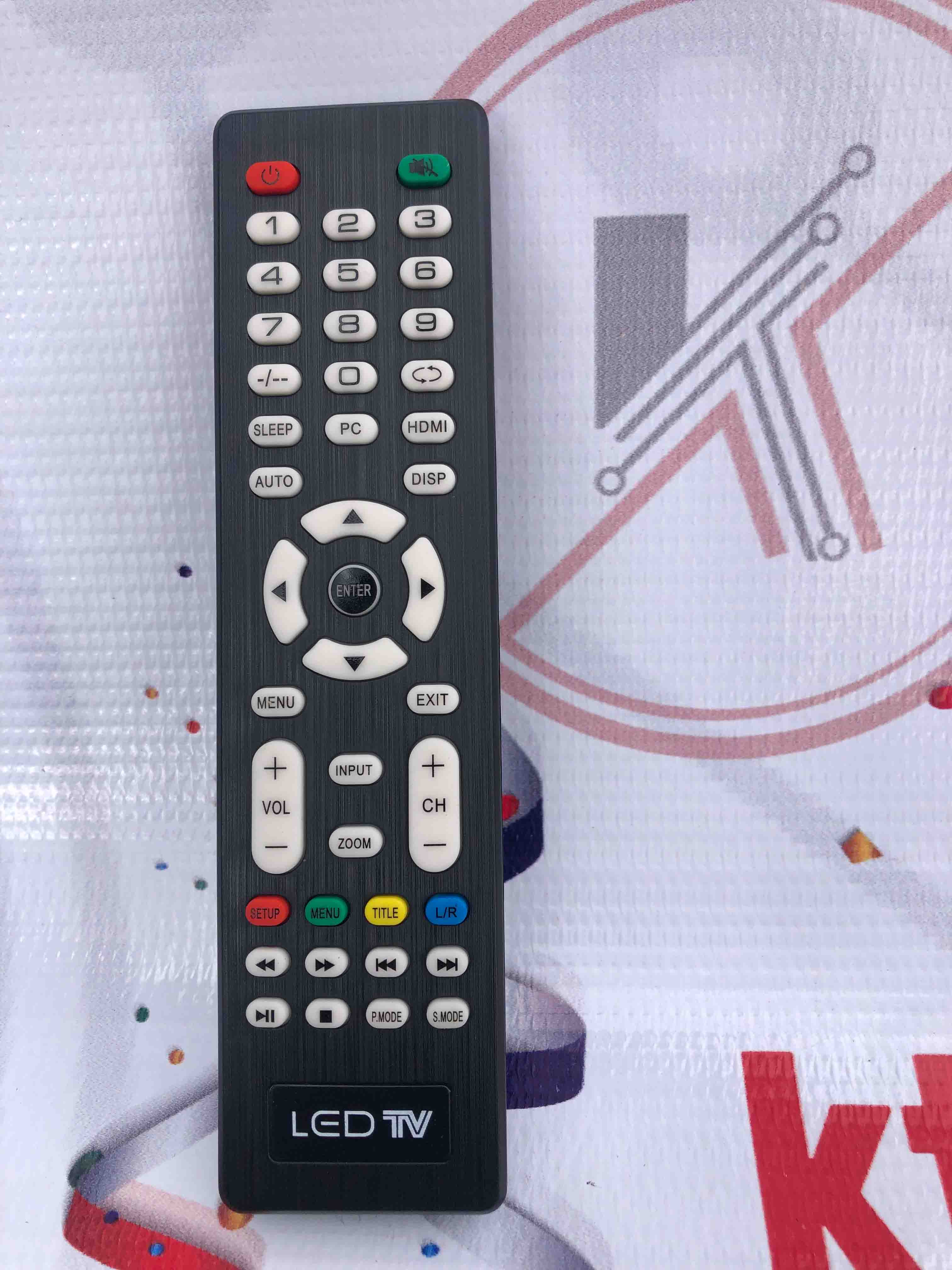 📺 Remote Control for LED TV Digital