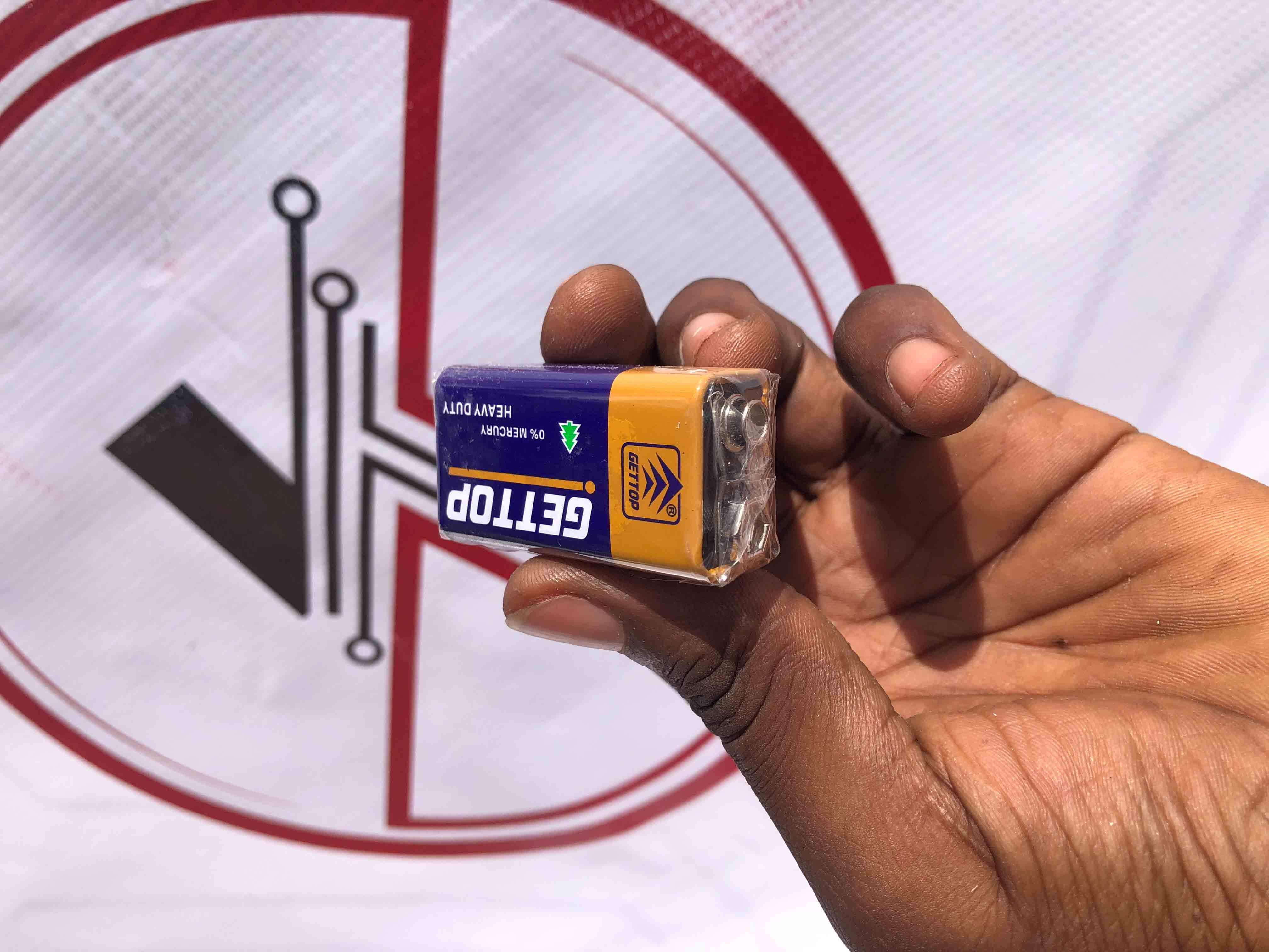 GETTOP 9V Heavy Duty Battery