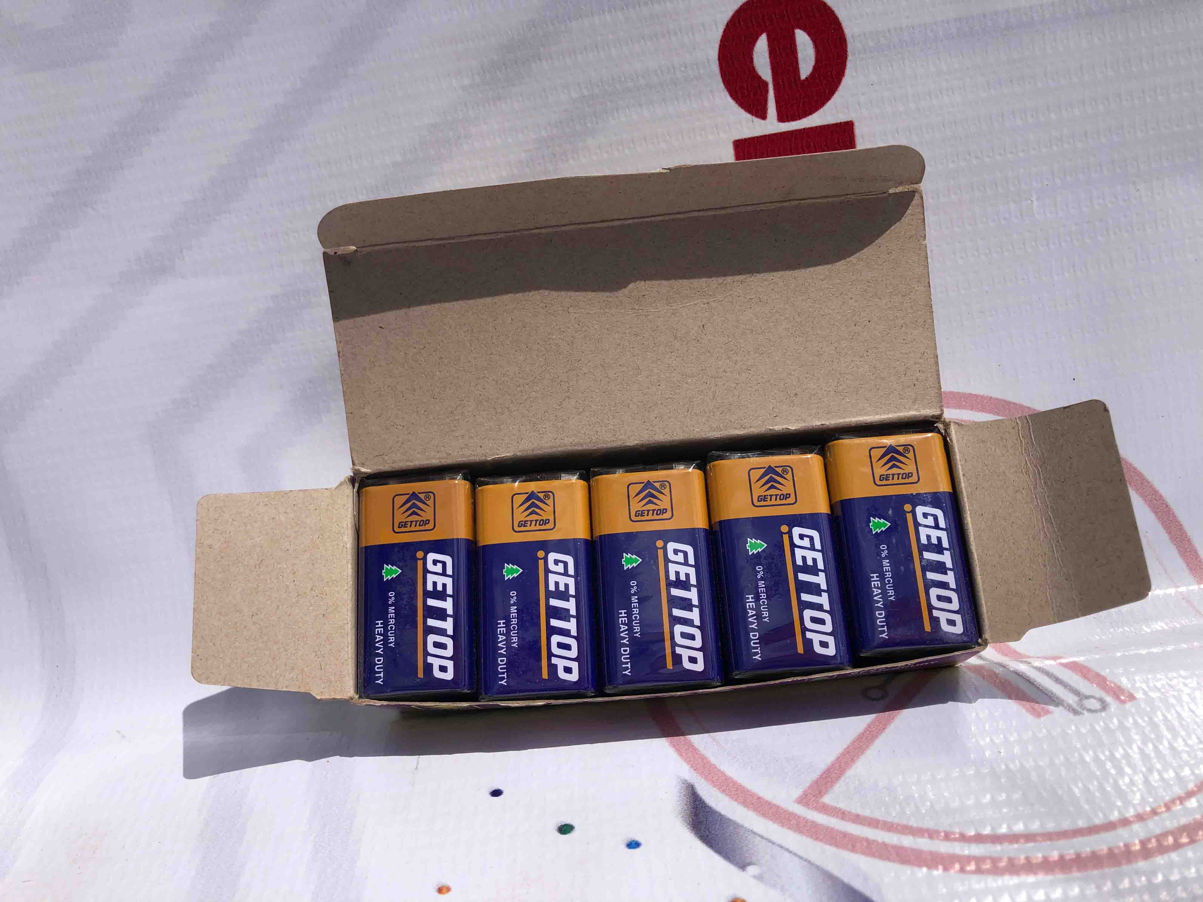 GETTOP 9V Heavy Duty Battery 2