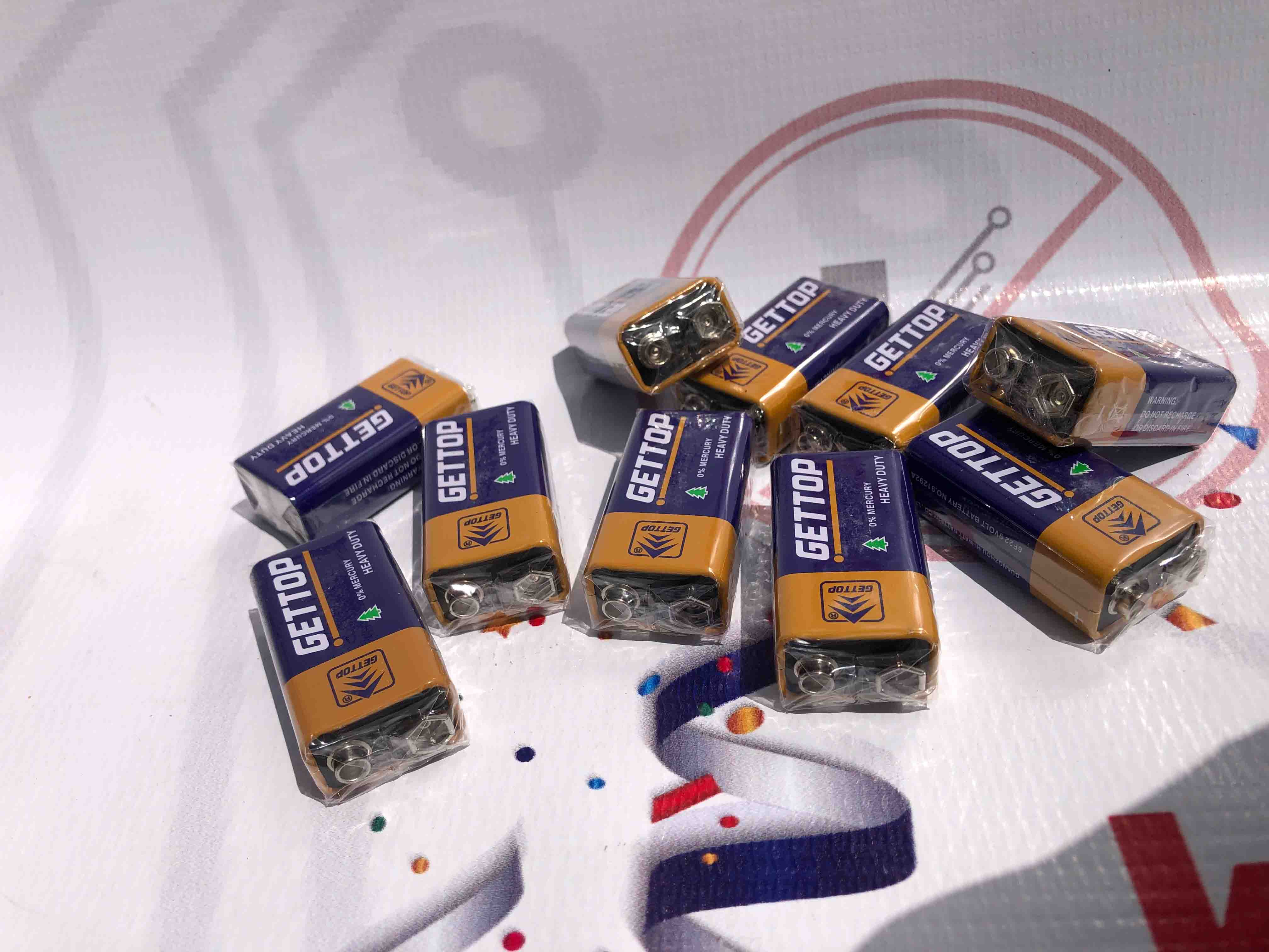 GETTOP 9V Heavy Duty Battery 3