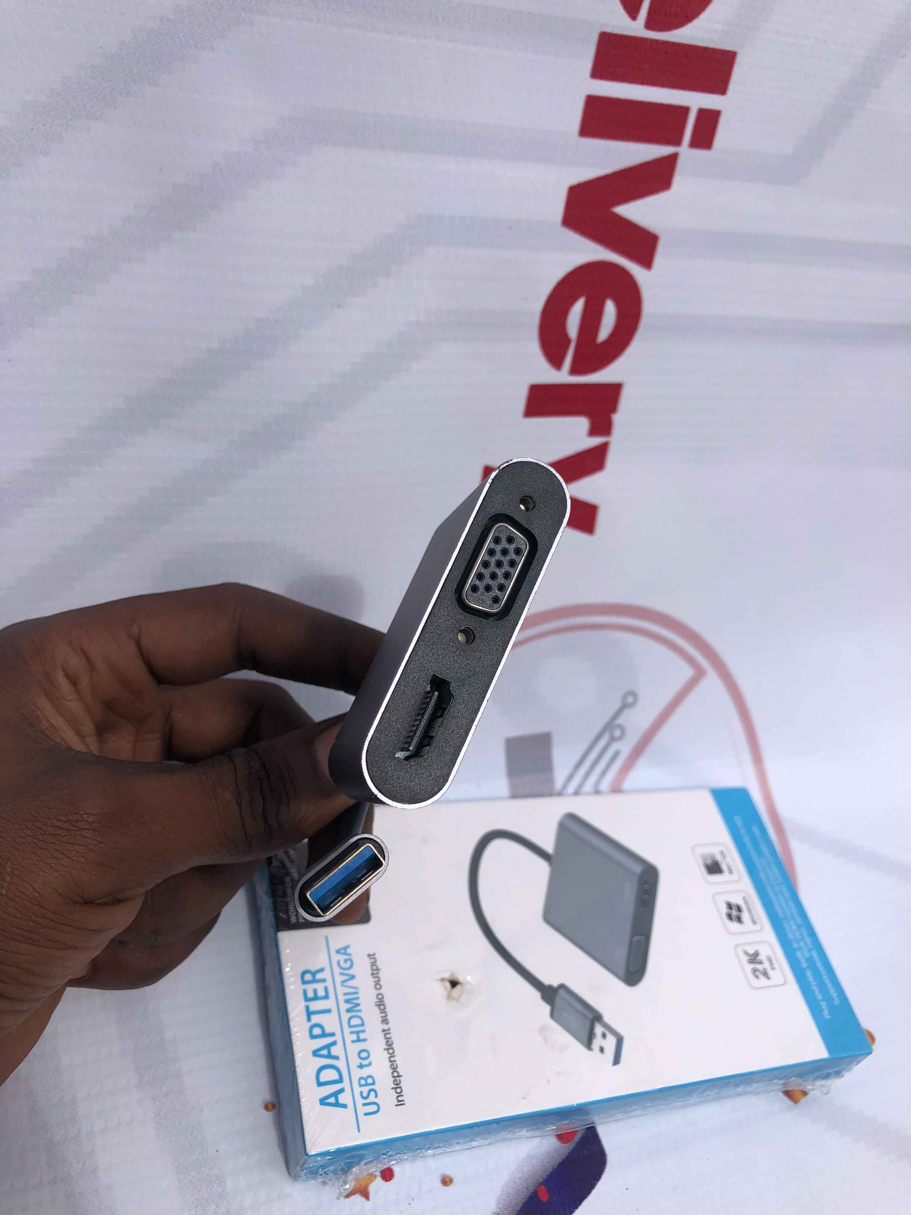 USB to HDMI and VGA 2