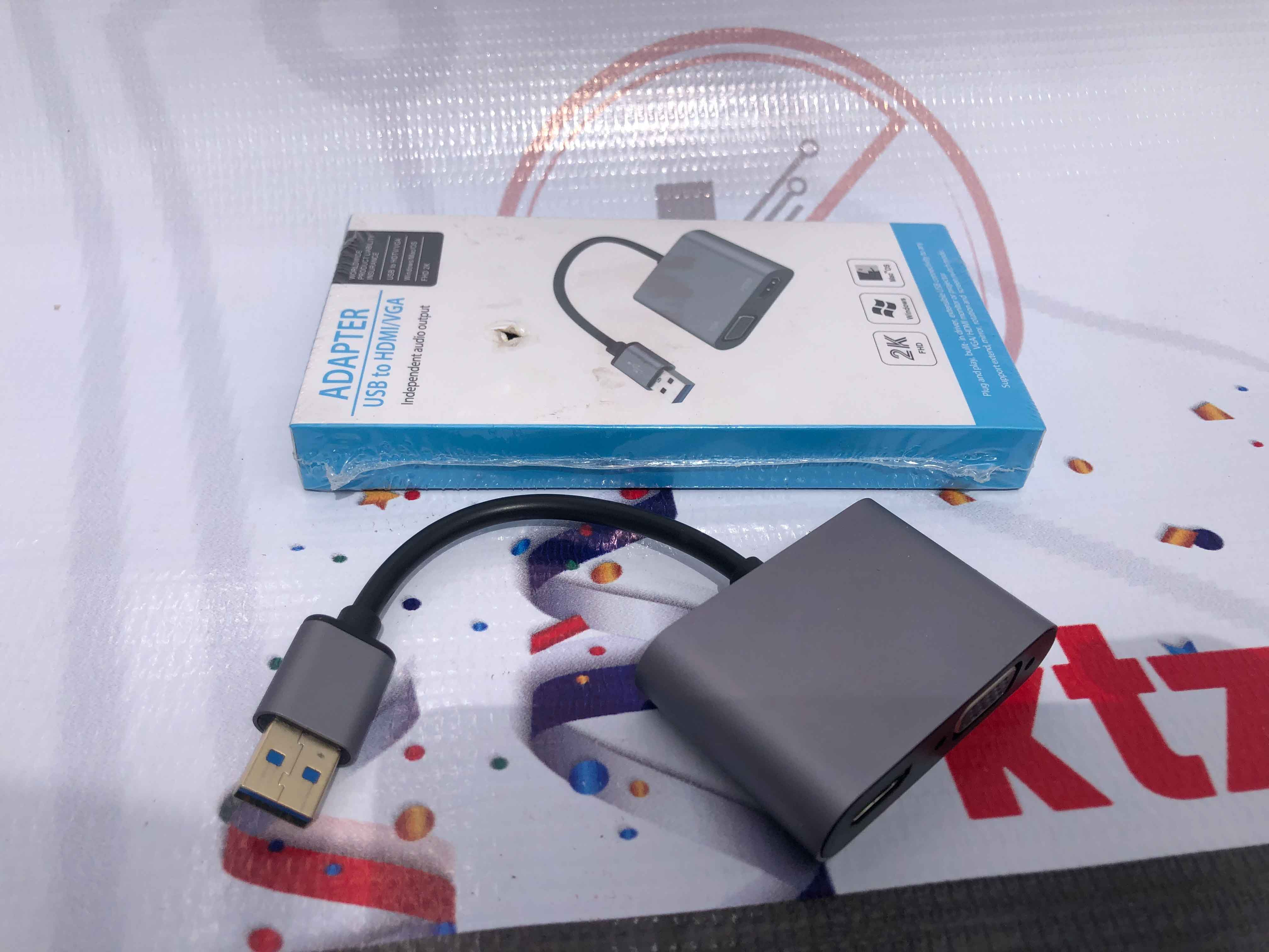 USB to HDMI and VGA 3